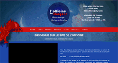 Desktop Screenshot of librairie-lofficine.com